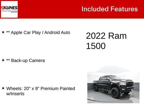 Used 2022 RAM 1500 Laramie w/ Sport Appearance Package AWD/4WD image 3