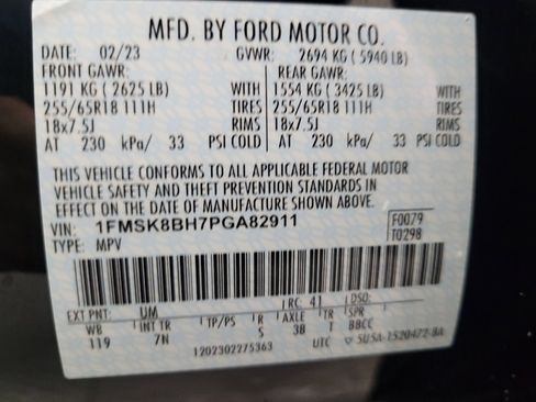 Used 2023 Ford Explorer 4WD image 33