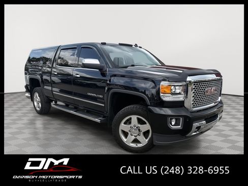Used 2015 GMC Sierra 2500 Denali w/ Duramax Plus Package AWD/4WD image 1