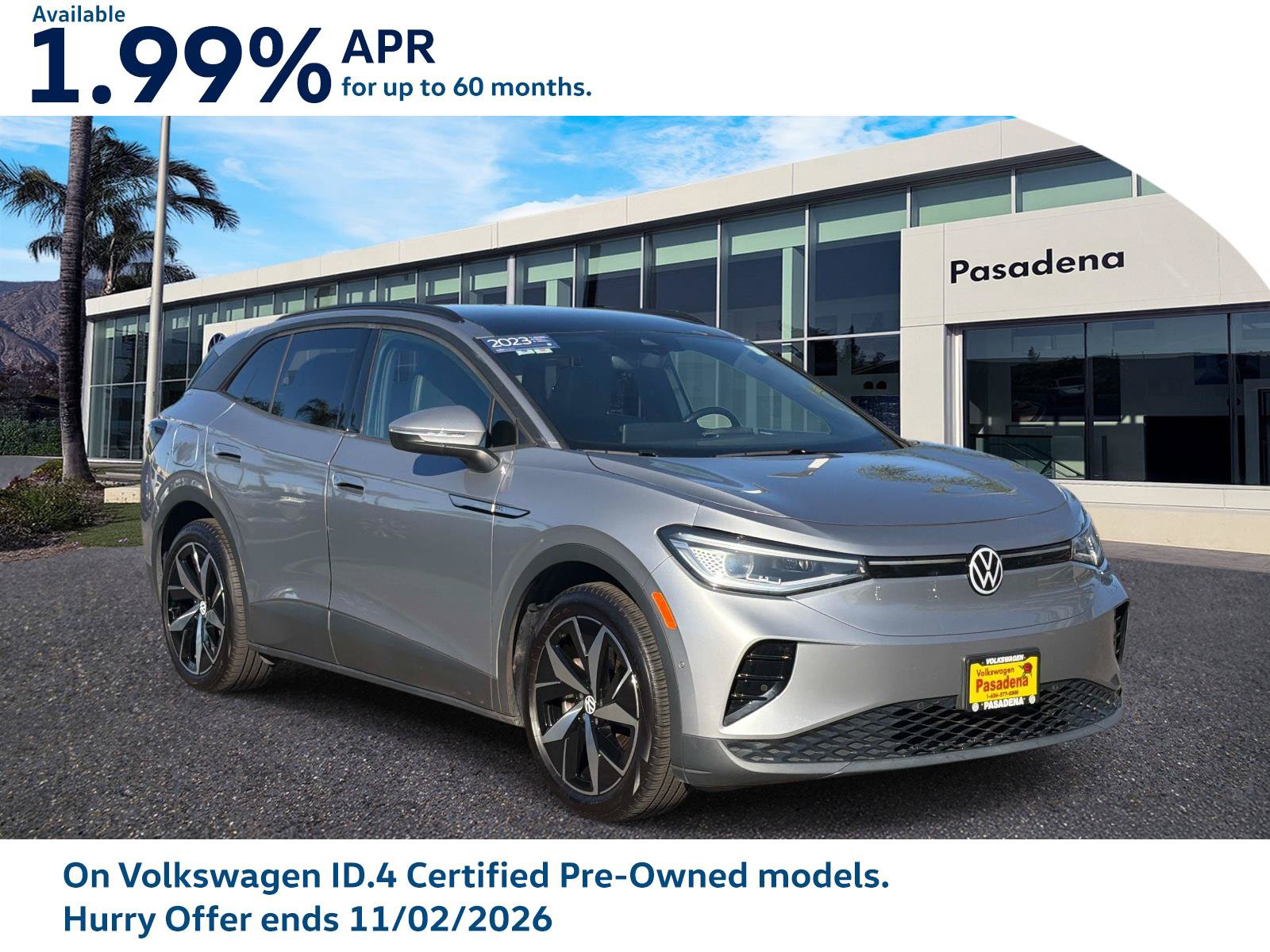 Certified 2023 Volkswagen ID.4 Pro S RWD image 1