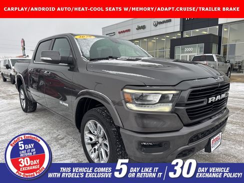 Used 2020 RAM 1500 Laramie w/ Sport Appearance Package image 1