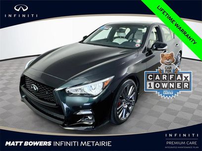 Certified 2023 INFINITI Q50 Red Sport 400 w/ Black Opal Edition