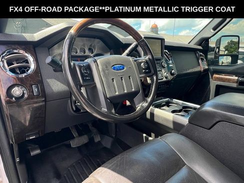 Used 2013 Ford F350 Platinum w/ FX4 Off Road Pkg AWD/4WD image 15