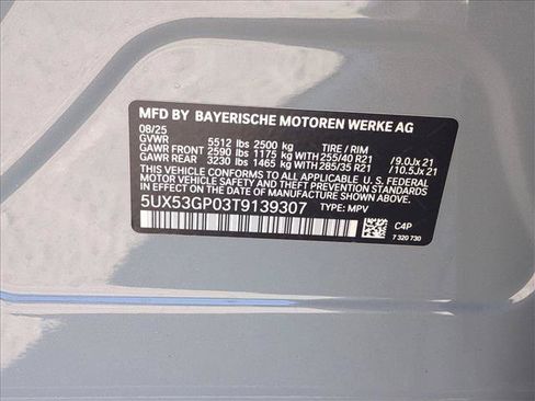Used 2026 BMW X3 xDrive30i w/ M Sport Package AWD/4WD image 16