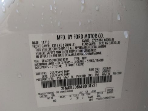 Used 2014 Ford Flex Limited w/ Equipment Group 301A FWD image 33