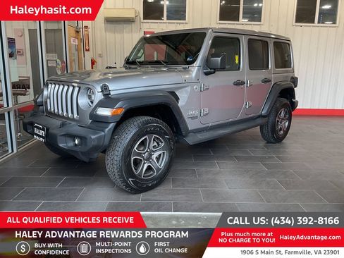 Used 2020 Jeep Wrangler Unlimited Sport S w/ Sun And Sound Package AWD/4WD image 1