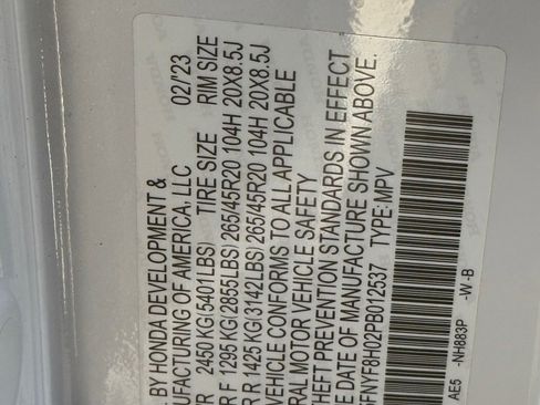 Used 2023 Honda Passport Elite image 35