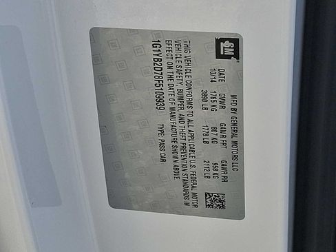 Used 2015 Chevrolet Corvette Stingray Coupe w/ Battery Protection Package RWD image 25