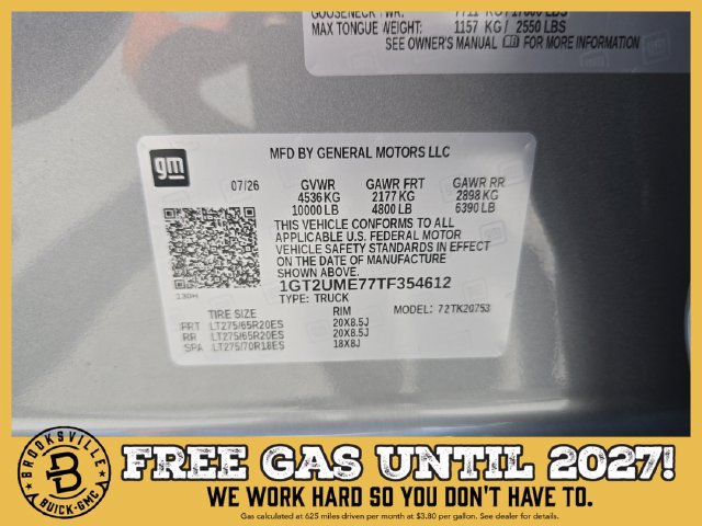 New 2026 GMC Sierra 2500 SLE w/ SLE Value Package; AWD/4WD image 29
