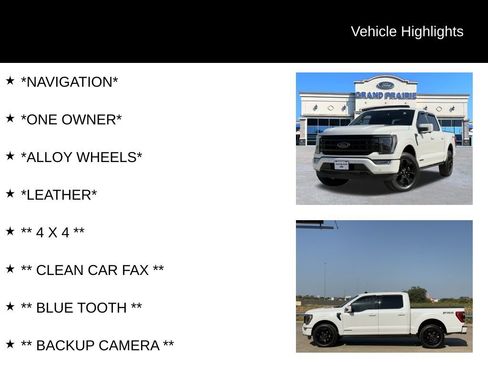Used 2023 Ford F150 Lariat w/ Equipment Group 502A High AWD/4WD image 4