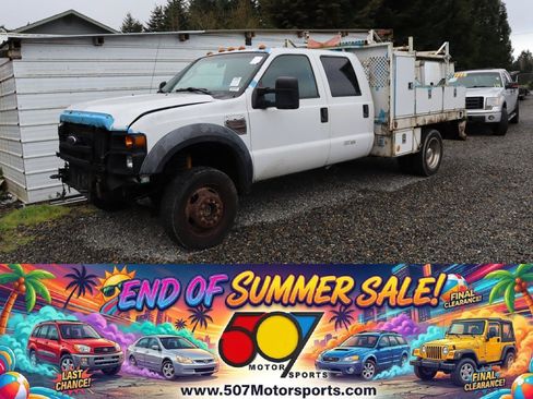Used 2009 Ford F550 4x4 Crew Cab Super Duty image 1