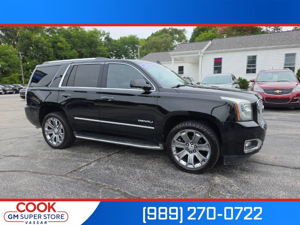 Used 2016 GMC Yukon Denali w/ Open Road Package AWD/4WD image 1