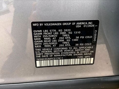 New 2026 Volkswagen Atlas Cross Sport SE AWD/4WD image 21
