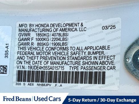 Certified 2025 Acura Integra A-Spec image 32