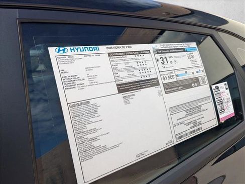 New 2026 Hyundai Kona SE image 24