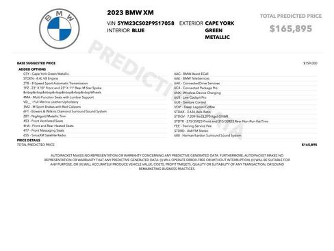 Used 2023 BMW XM image 91
