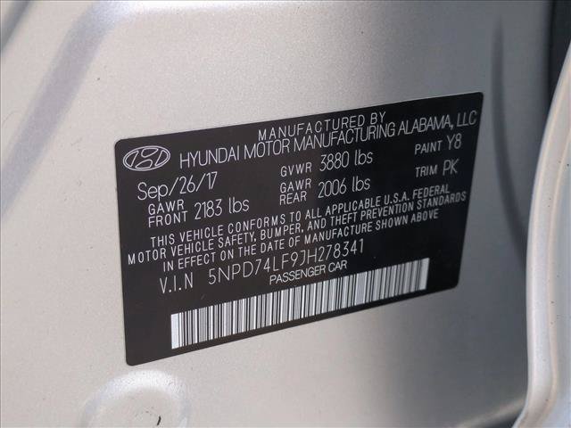 Used 2018 Hyundai Elantra SE FWD image 22