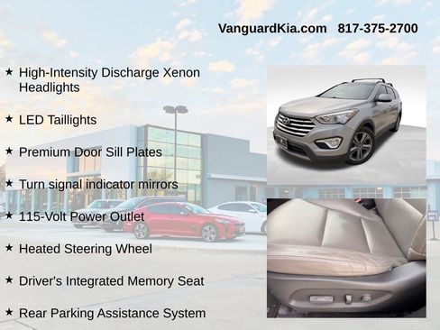 Used 2015 Hyundai Santa Fe Limited w/ Option Group 04 image 12