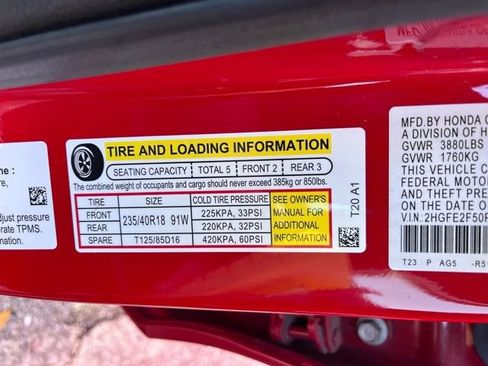 Used 2023 Honda Civic Sport image 10