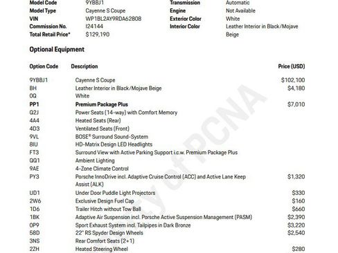 Certified 2024 Porsche Cayenne S AWD/4WD image 9
