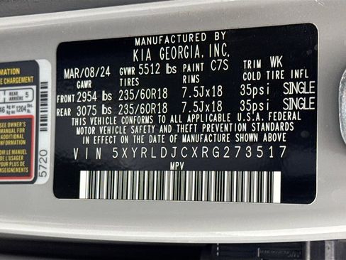 Used 2024 Kia Sorento S w/ Panoramic Sunroof Package image 35
