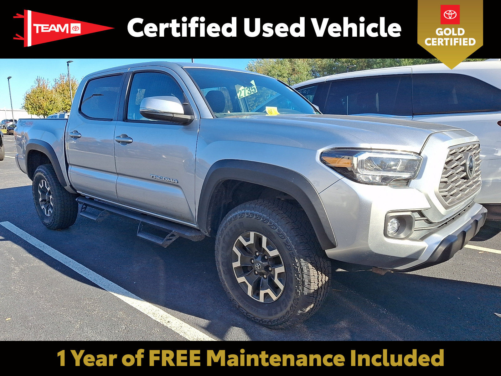 Certified 2023 Toyota Tacoma TRD Off-Road w/ Technology Package AWD/4WD image 1