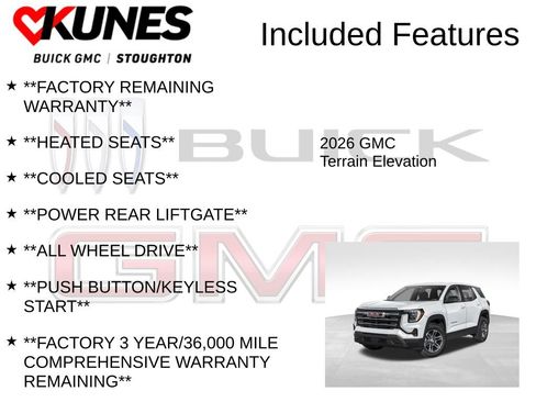 New 2026 GMC Terrain Elevation w/ Elevation Premium Package image 3