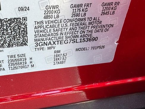 Used 2025 Chevrolet Equinox RS w/ Safety and Technology Package image 24