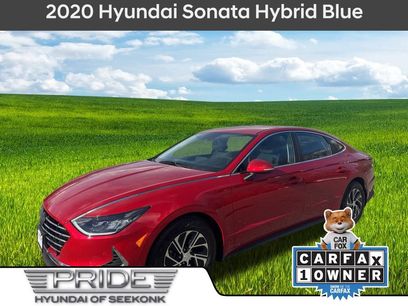 Used 2020 Hyundai Sonata Blue