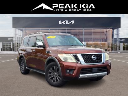 Used 2017 Nissan Armada Platinum w/ Interior Lighting Package