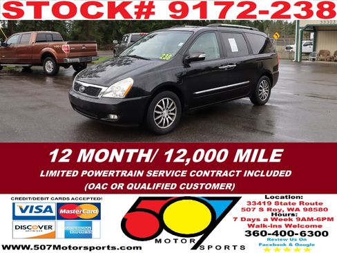 Used 2012 Kia Sedona EX w/ Luxury Pkg image 1