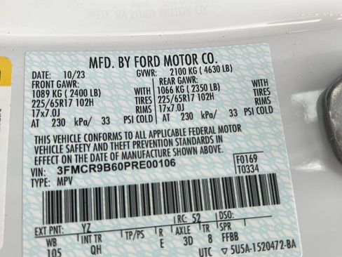 Certified 2023 Ford Bronco Sport Big Bend AWD/4WD image 32
