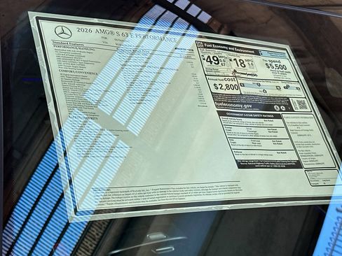 New 2026 Mercedes-Benz S 63 AMG S image 29