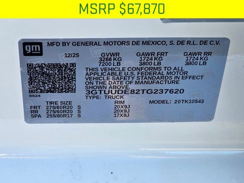 New 2026 GMC Sierra 1500 SLT w/ SLT Premium Plus Package AWD/4WD image 44