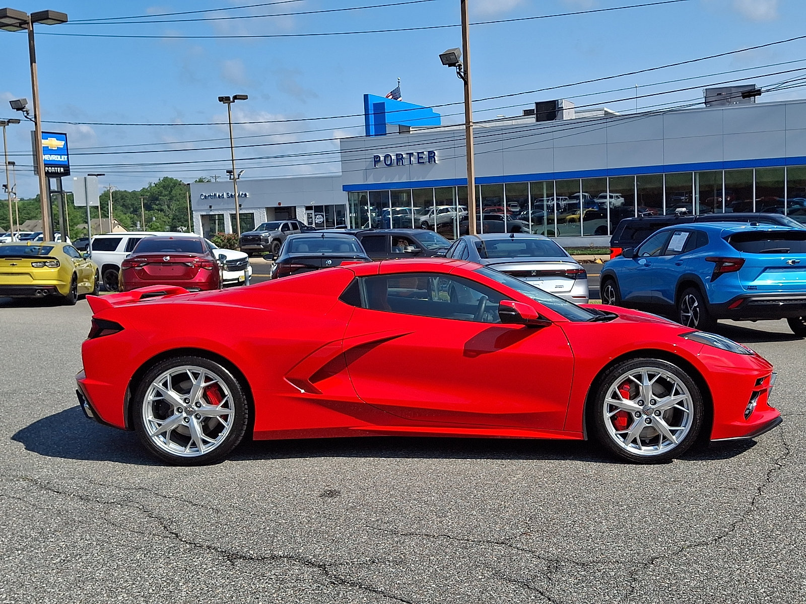 Used 2023 Chevrolet Corvette Stingray Preferred Conv w/ Z51 Performance Package RWD image 7