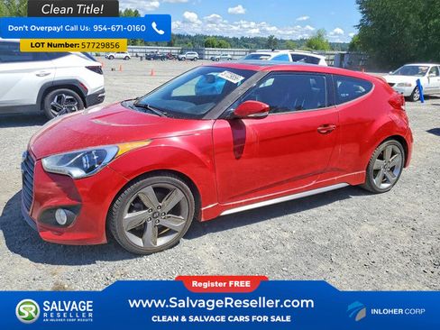 Used 2013 Hyundai Veloster Turbo w/ Ultimate Pkg FWD image 1