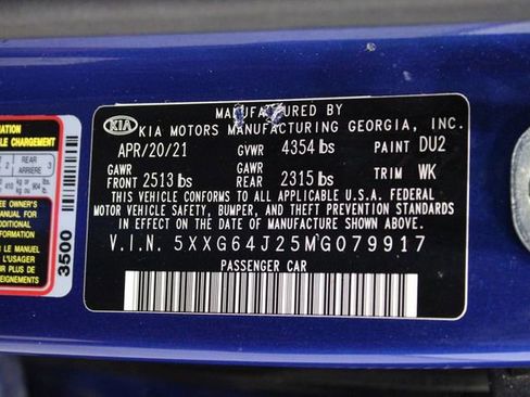 Used 2021 Kia K5 GT-Line image 15