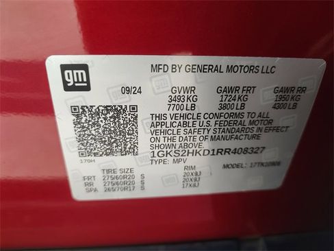 Used 2024 GMC Yukon XL AT4 w/ Technology Package image 38