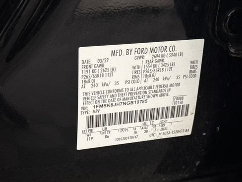 Used 2022 Ford Explorer Timberline AWD/4WD image 45