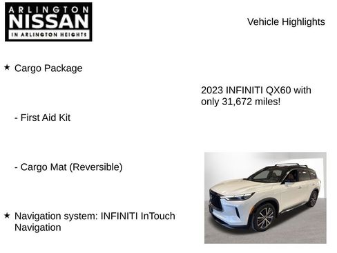 Used 2023 INFINITI QX60 Autograph w/ Cargo Package image 8