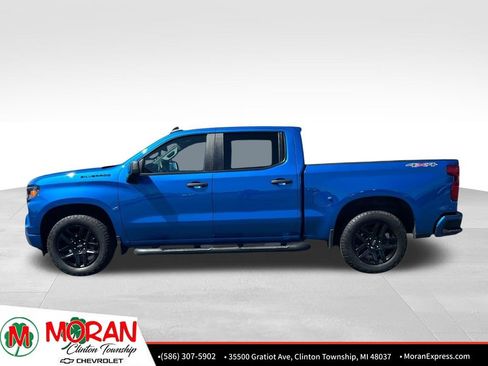 Certified 2023 Chevrolet Silverado 1500 Custom w/ 2.7L Blackout Package AWD/4WD image 3