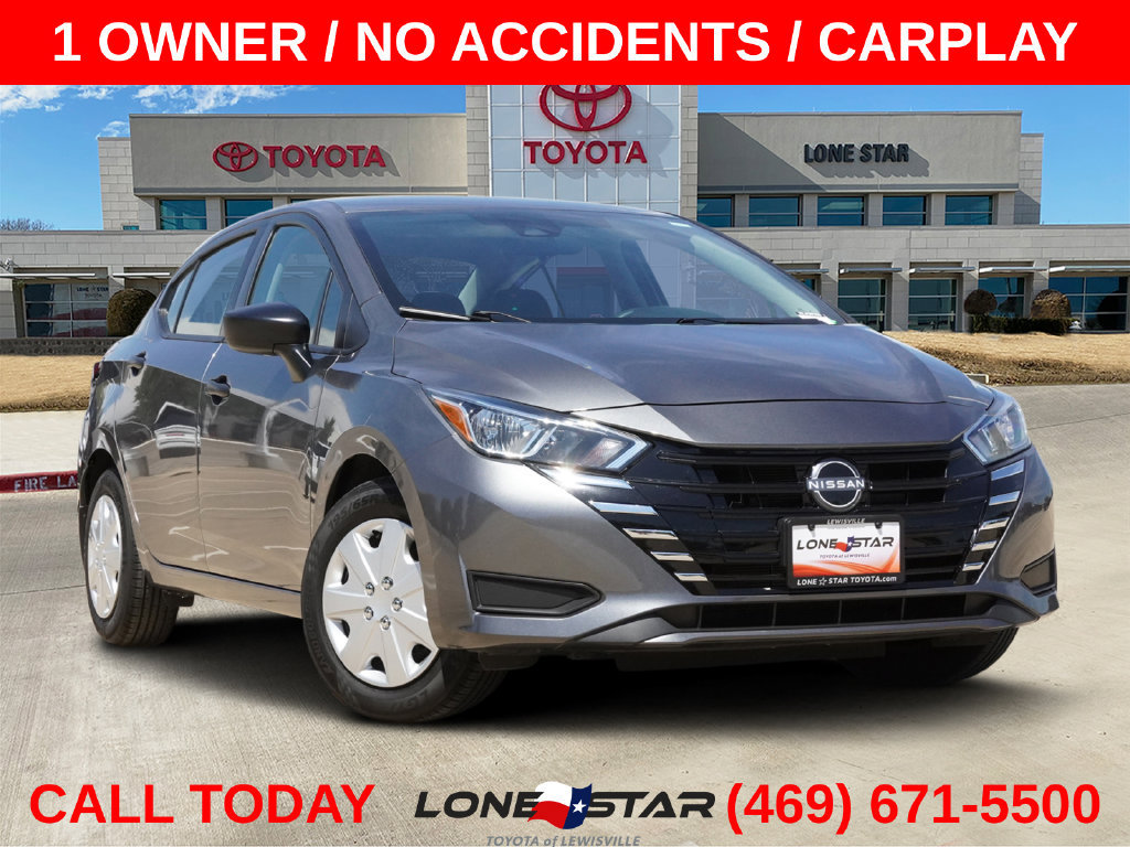 Used 2024 Nissan Versa S w/ Trunk Package FWD image 1