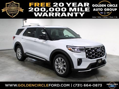 New 2026 Ford Explorer Platinum image 1