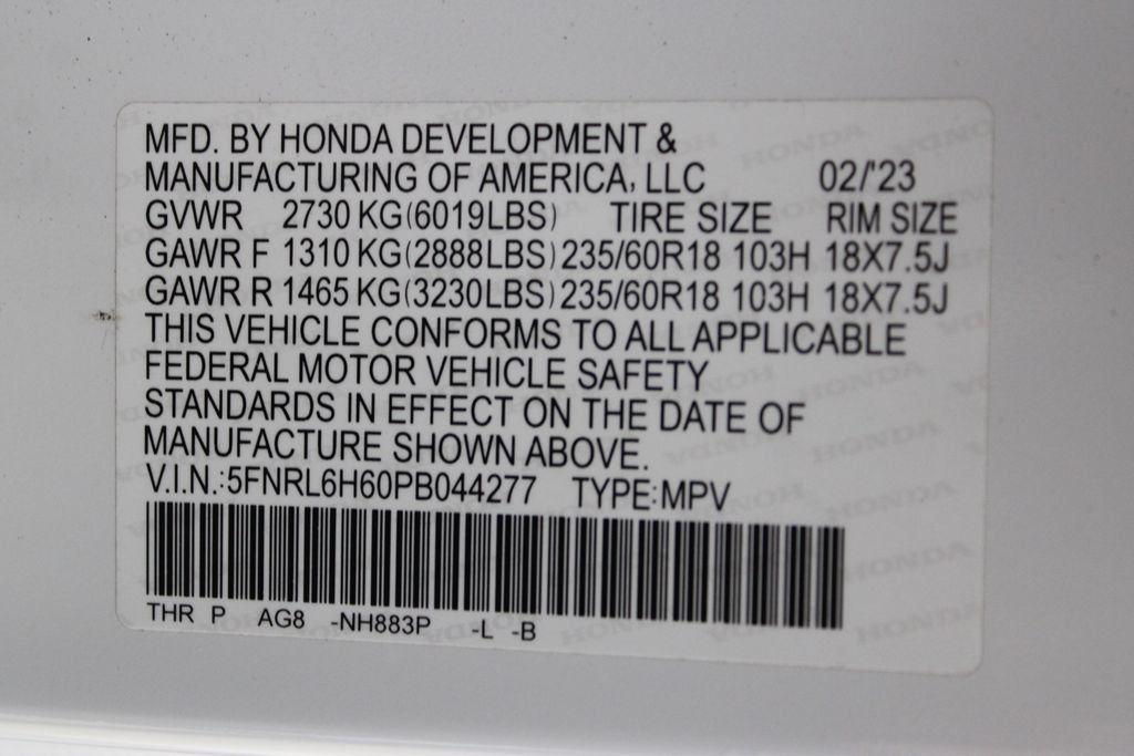 Used 2023 Honda Odyssey EX-L image 31