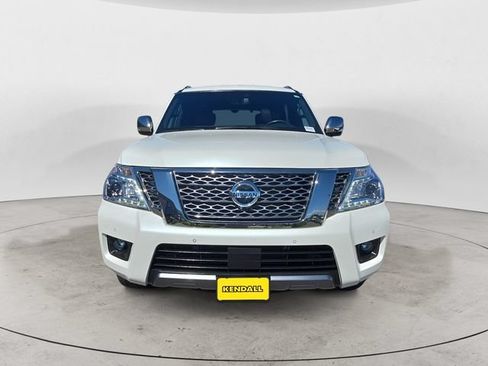 Used 2019 Nissan Armada Platinum w/ Captain's Chairs Package AWD/4WD image 2