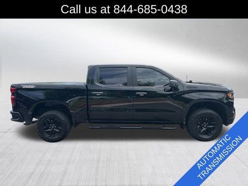 Used 2023 Chevrolet Silverado 1500 Custom Trail Boss w/ LPO, Dark Essentials Package AWD/4WD image 4