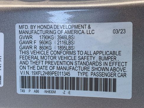 Used 2023 Honda Civic Sport image 32