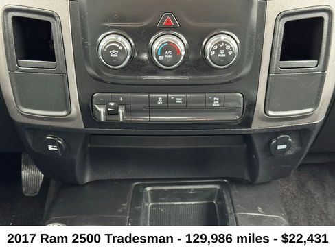 Used 2017 RAM 2500 Tradesman w/ Chrome Appearance Group image 18