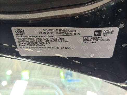 New 2026 Chevrolet Equinox RS w/ LPO, Floor Liner Package image 37