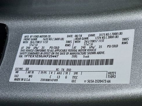 Used 2018 Ford F150 XL w/ Equipment Group 101A Mid image 24